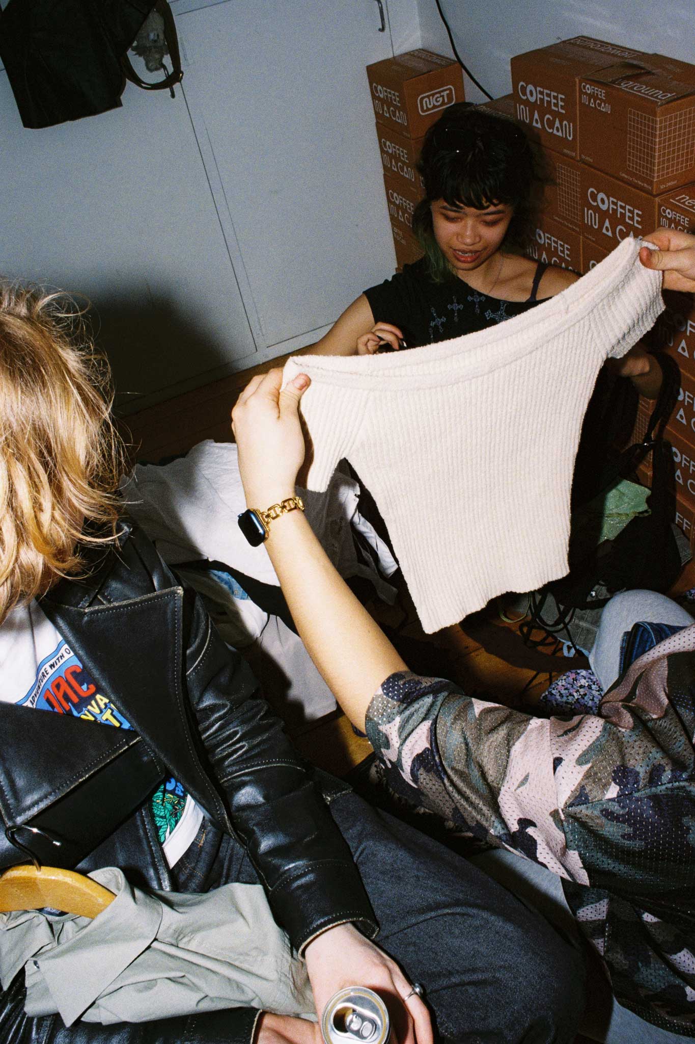 Photograph of secondhand store retail space. Brand social media photography on 35mm film for Common.